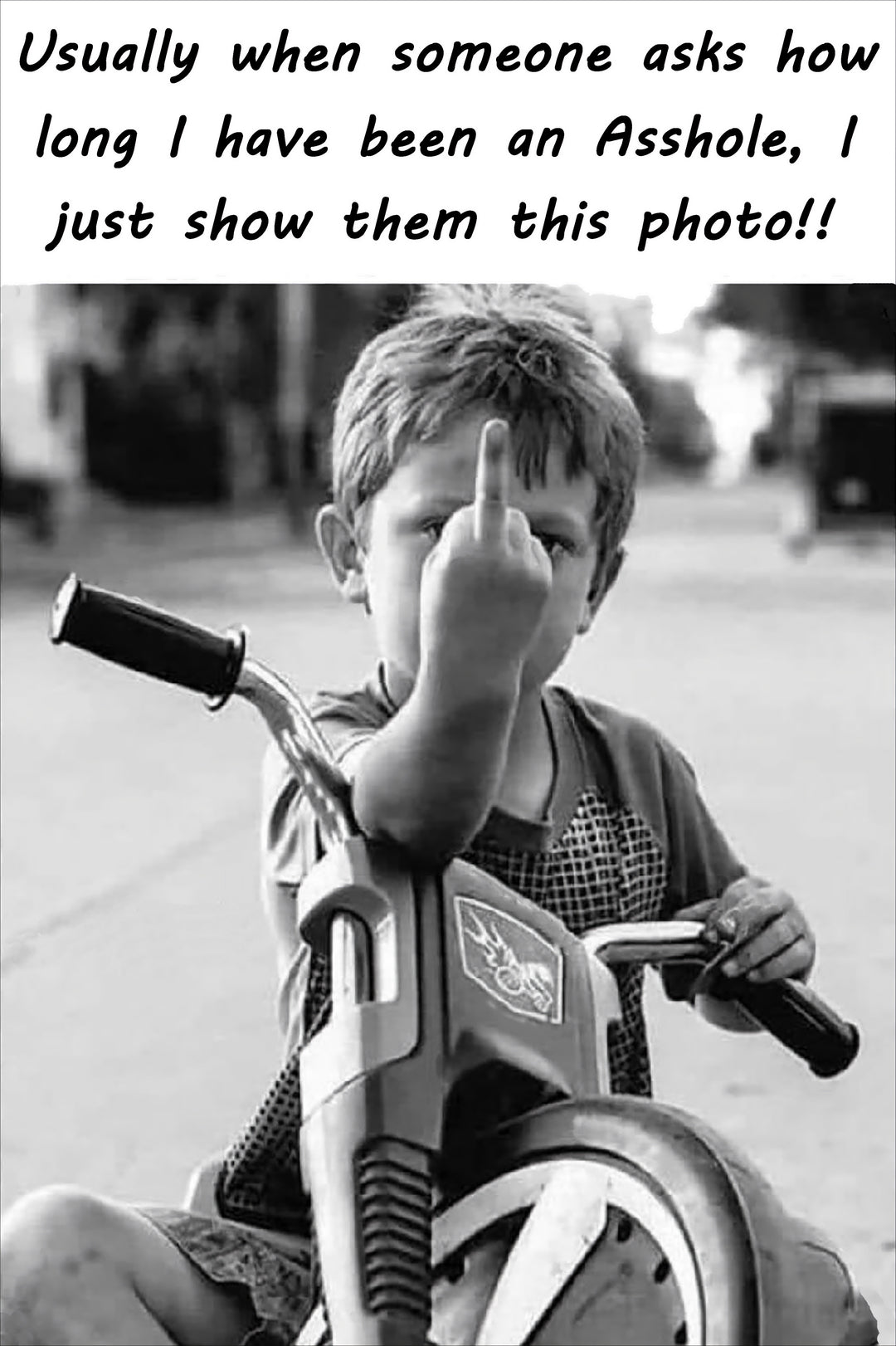 Middle Finger Boy
