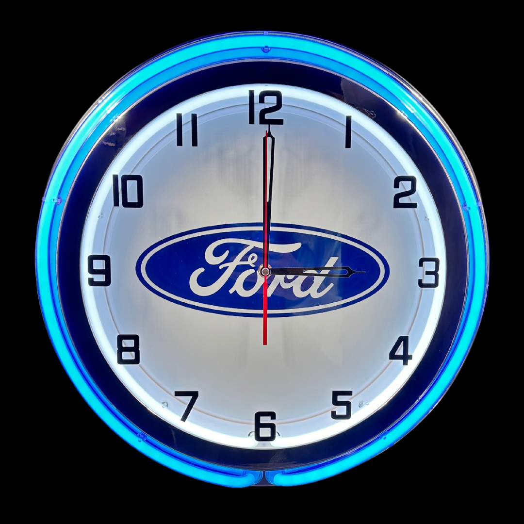 Ford Blue Oval – Man Cave Clocks